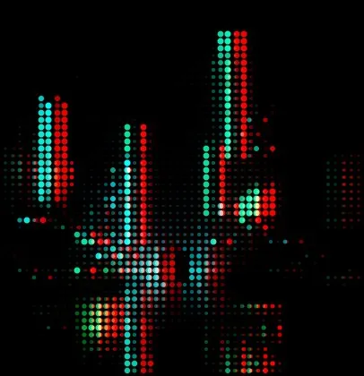 The Chromatic effect applied to ASCII art