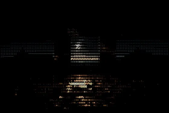 ASCII art suited to plain-text export