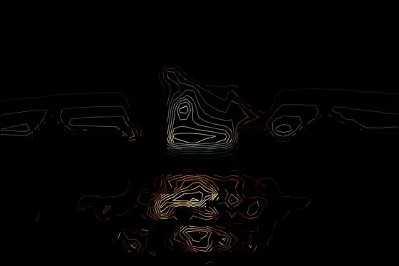 Contour-line art suited to SVG export